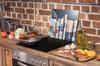 Glass stovetop protector 50x52 Newspapers