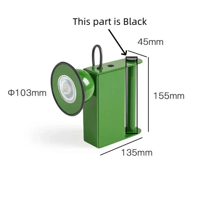 Nordic Medieval Style Wall Light for Living Room Bedside Light Retro Magnetic Suction Bedroom Decor Wall Lamp Home Wall Sconces