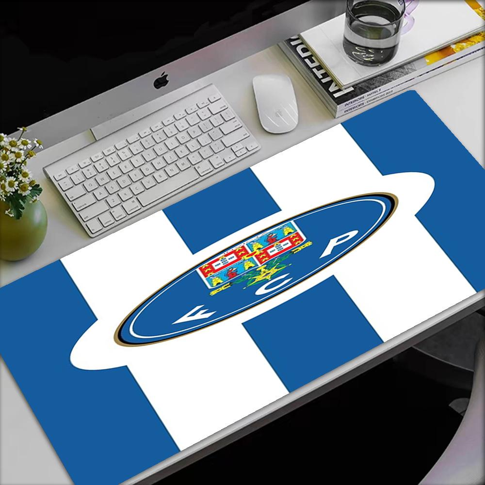 FC Porto Theme Mouse Pad, Non Slip Rubber Base, Multifunctional Office & Home Decor, Perfect for Workspace Personalization.