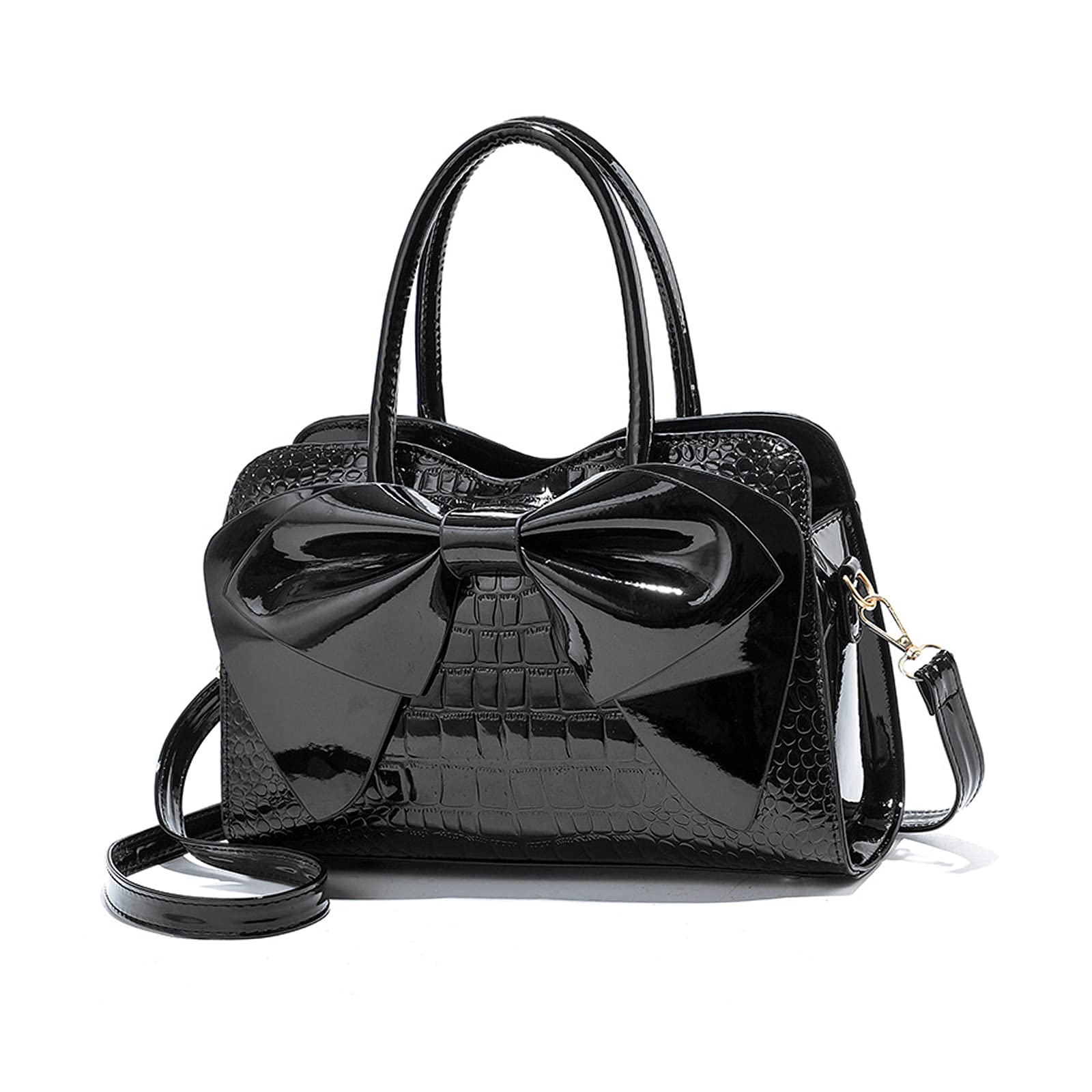 

cute bag for shoulder with for PU for dating NICOLE&DORIS women, handbag, crossbody, bag, bow, 2-way, handbag, studs, women, leather, small, formal,