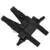 Radio Shoulder Holster Nylon Radio Chest Pack Pouch Shoulder Bag for Factory Security