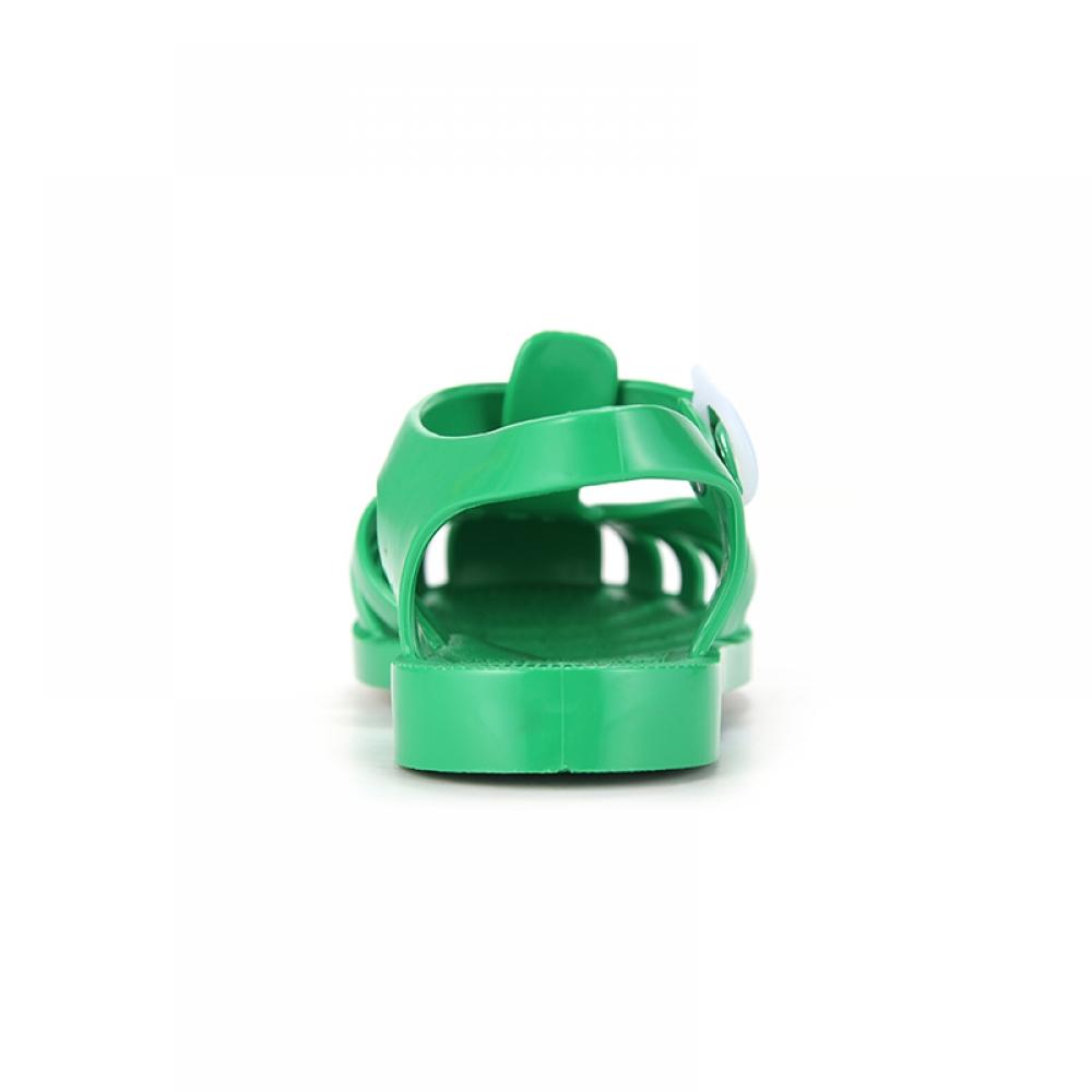 Meduse Sun 201 Gazon Gazon Green Kids Kids Jelly Shoes Sandals