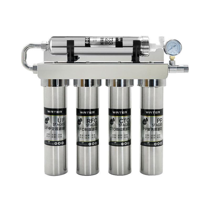 Purificateur d'eau minérale à ultrafiltration 5 étages en acier inoxydable - Filtre sous évier et sur plan de travail de cuisine