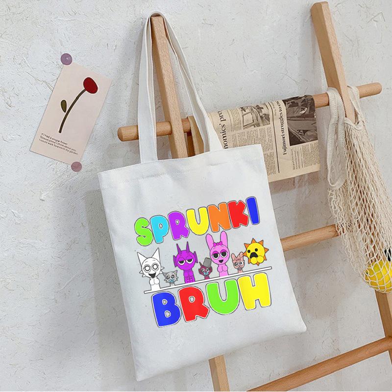 Game music box peripheral portable canvas bag to work out bento messenger bag shoulder bag large capacity