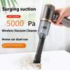 Multipurpose Cordless Vacuum Cleaner 4 in 1 5000Pa Strong Suction for Auto Detailing Home Office Pet Hair Removal