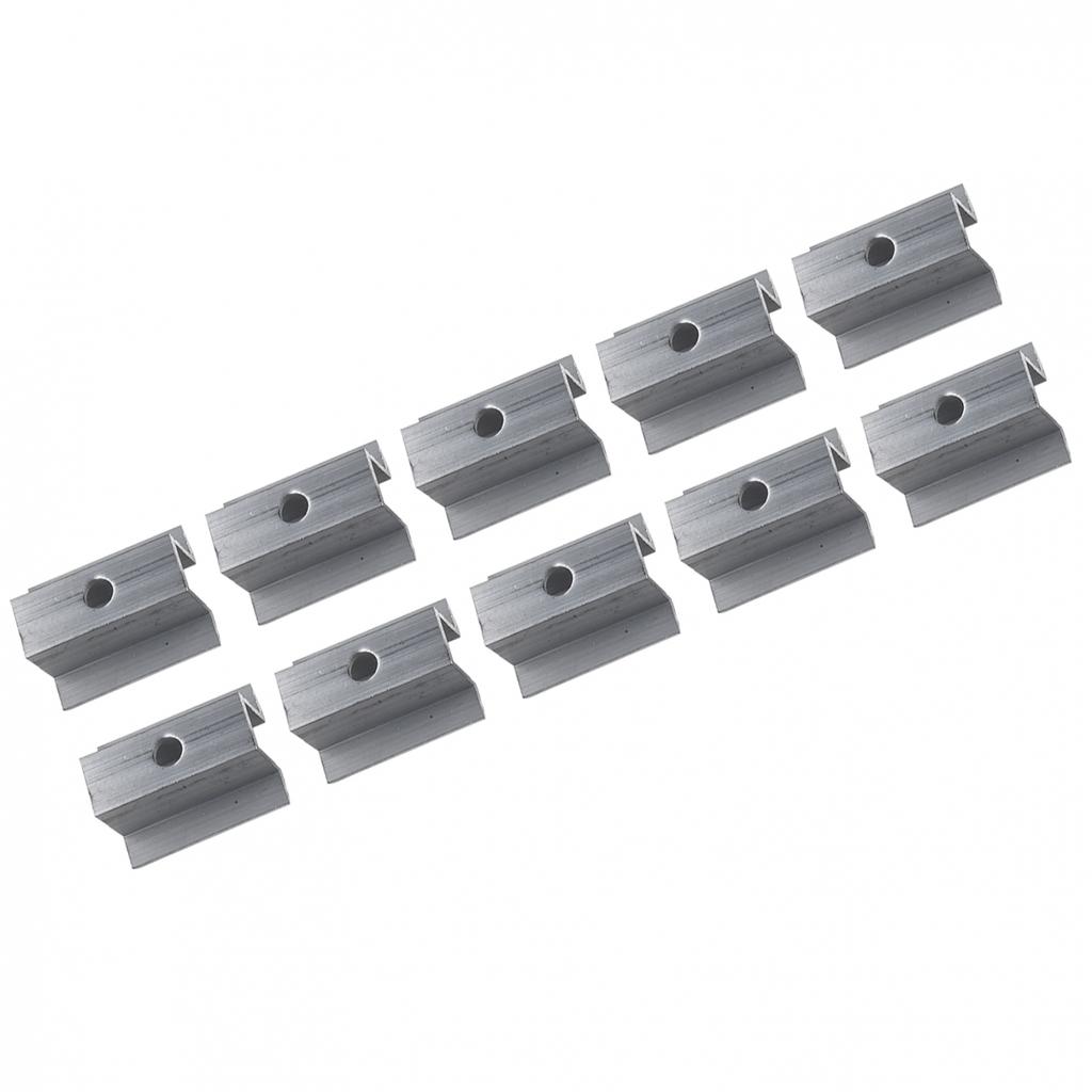 Solarny Środkowy Zacisk 10 szt. Akcesoria Łączące Panel Słoneczny