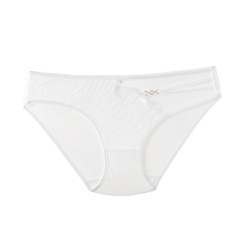 TERMEZY Sexy Hollow Out Women Panties Transparent Mesh Briefs Solid Color Breathable Underwear Low Waist G-string Soft Lingerie