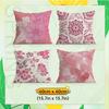 Floral Pattern Cushions Pillowcase Polyester Cushion Cover Throw Pillow Pillowcover Home Car Sofa Decor