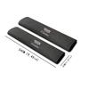 AABHR1 2pcs Suede Car Safety Belt Pad Protector Covers for Cadillac Escalade CTS ATS SRX Deville XT4 XT5 XT6 XTS SLR XLR CT4 CT5 CT6