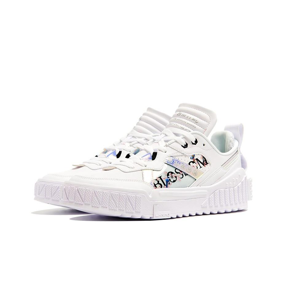 Li Ning 001 Unblock Low-Top Sneakers Men Sneakers White AGCR345-1