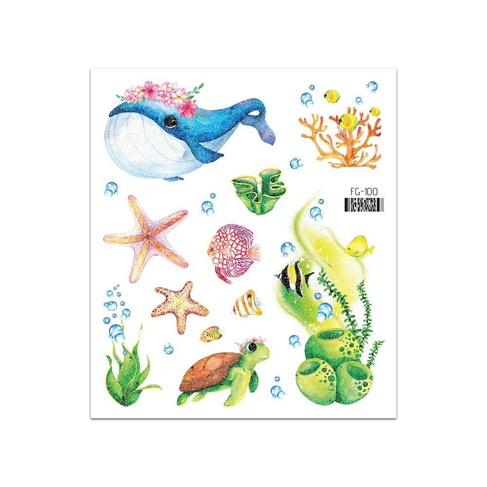 Glitter Butterfly Temporary Tattoos, Face Stickers for Music Festival, Party, Princess Makeup