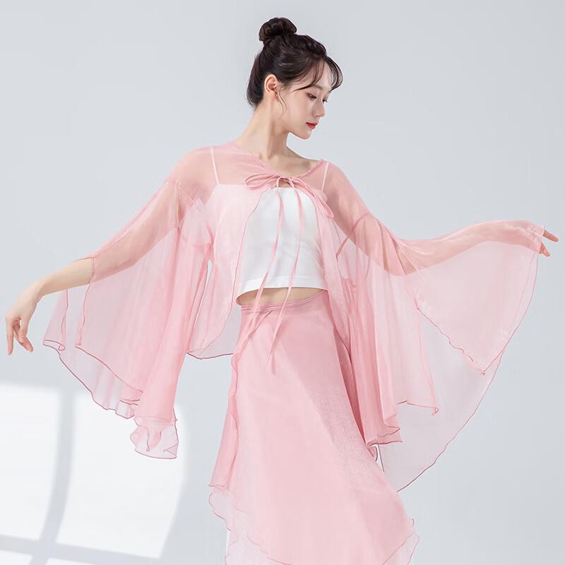 OEING Classical Dance Flowy Mesh Top One Size