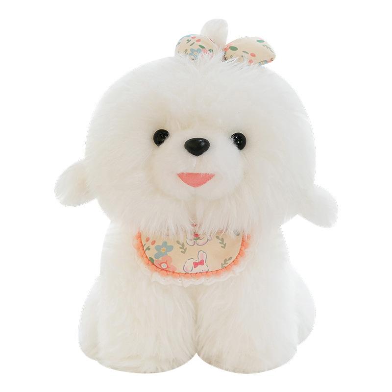 Schal Hund Plüschtier Langhaariger Hund Cartoon Puppe Kinder Mädchen Geschenke Wohnaccessoires