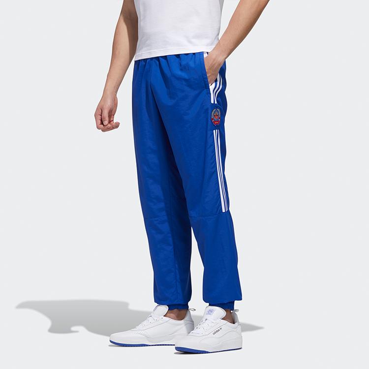 Adidas Originals Mic Tp1 Striped Track Pants Men Bottoms Royal-Blue GP3492