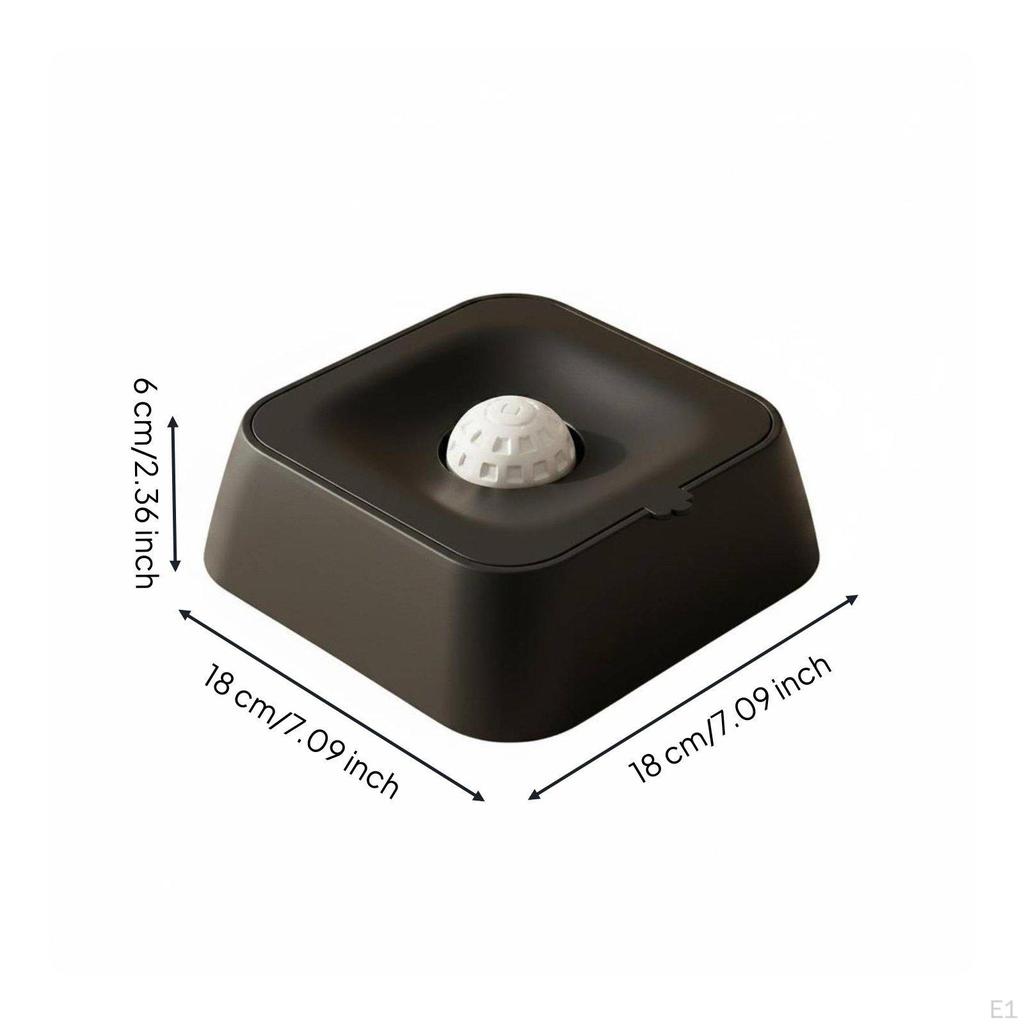 Slow Feeder Bowl TriFunction Licking Pad Interactive Rolling Ball Feeding Station for Dogs,