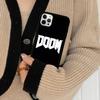 Etui na telefon D-DoomS E-Eternal do iPhone 17 Pro 16 Plus 16 Pro Max 15 14 13 12 11 Tylna osłona PC+TPU