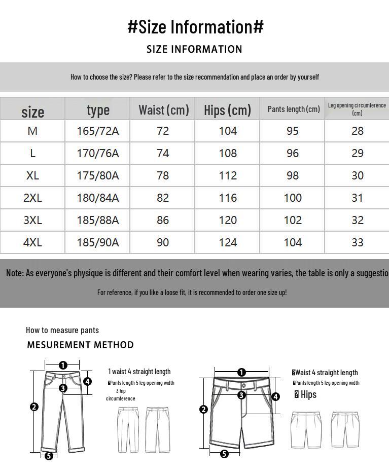 JEEP Men's Ice Silk Breathable Tapered Casual Pants