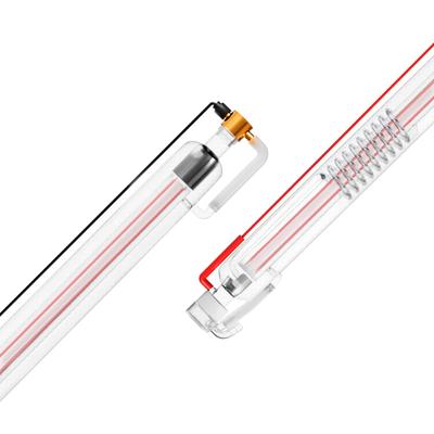 60W CO2-Laserrohr, 49,2 Zoll (1250 mm) Länge, 2 Zoll (55mm) Dia Borosilikatglas Laser Cutter Röhre mit Metallkopf