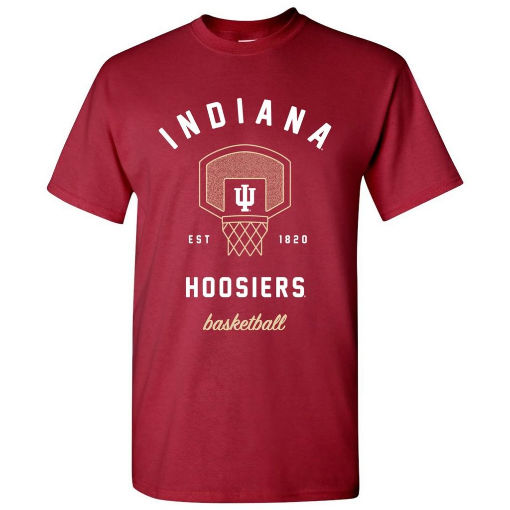 T-shirt da Basket Indiana Hoosiers - Rosso Cardinale