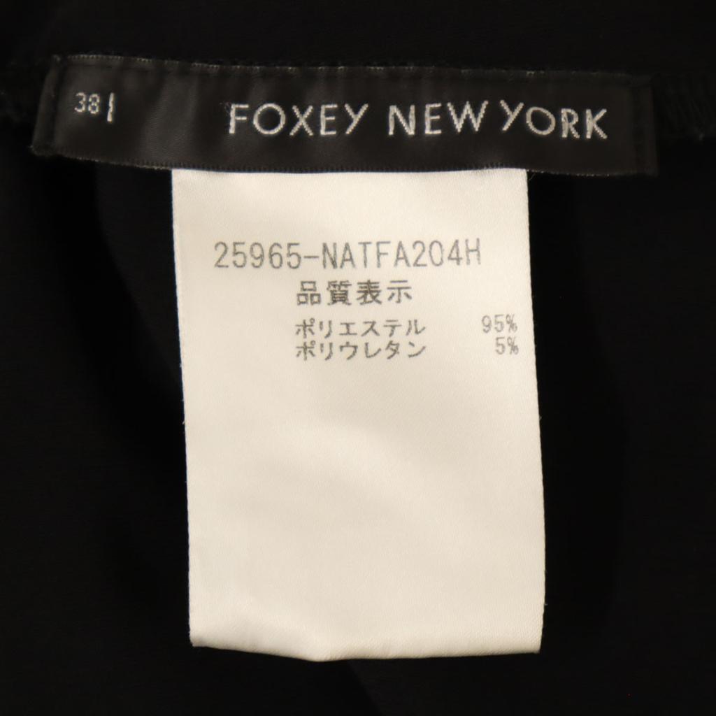 FOXEY NEW YORK made in Japan No sleeve Cut 38 black Women Used