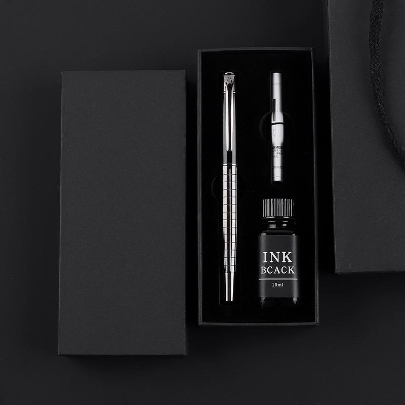 Metal Engraved Pen Hard Pen Calligraphy Pen Set Gift Box Birthday Gift Lettering