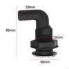 thru Hull Fitting Boat Plumbing Fittings Bilge Vent Hardware Easily Install Universal