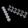 10/20piece empty paint cans, suitable for art supplies, equipped with leak-proof and easy-sealing lids, and paint mixing cups