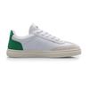 Li Ning Slip Resistant Abrasion Resistant Low top Skateboard Shoes Women's White Green AGCP124-1
