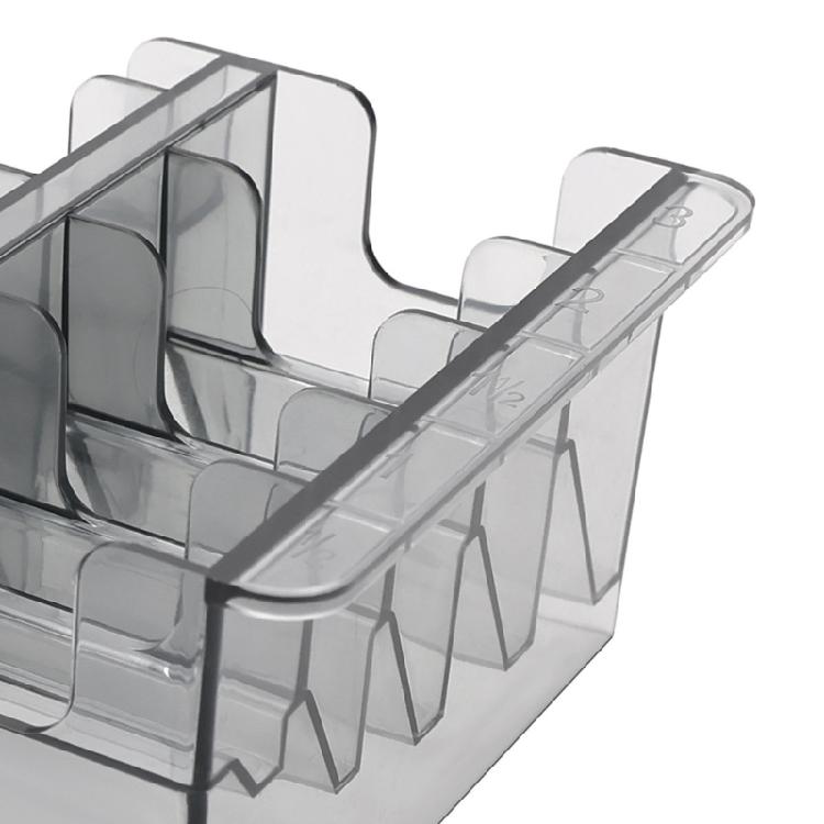 Compact Clippers Guard Storage Solution Haircut Accessory Case For Both Professional And Personal Hair Cutting Tools