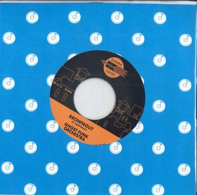 7inch Record GHOST FUNK ORCHESTRA  Brownout  Boneyard Baile KCR111 KARMA CHIEF 2023 US SoulFunk