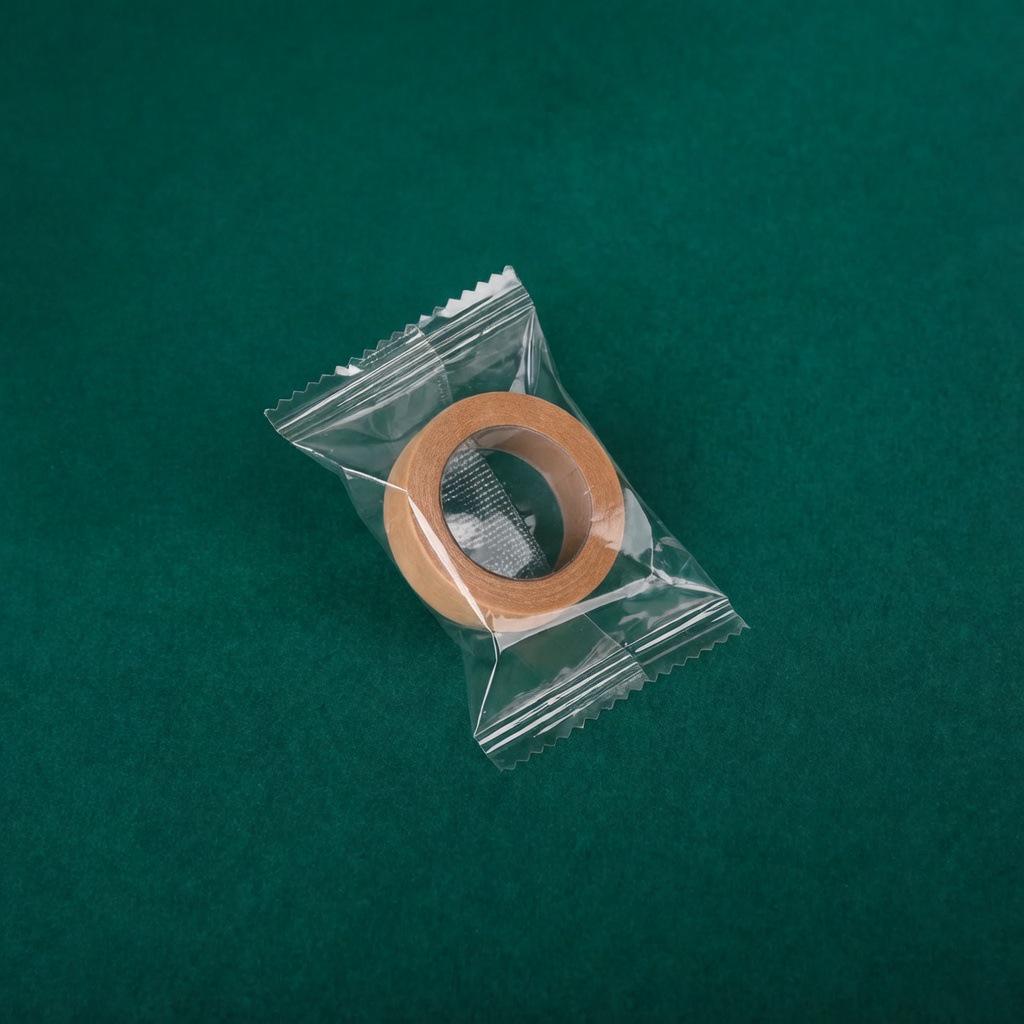 Atmungsaktives Pfropf-Wimpernband zur Isolation des Ober- und Unterlids