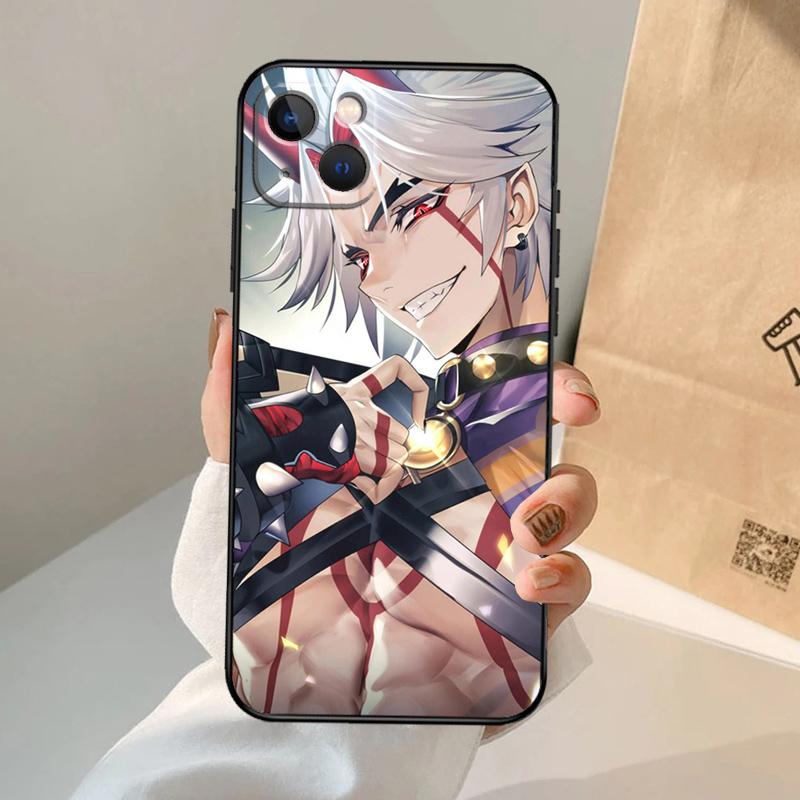 Genshin Impact Arataki Itto Phone Case For iPhone 17 Air 16 15 14 11 12 13 Pro Max 12 13 Mini 15 16 Plus 16e Cover Coque