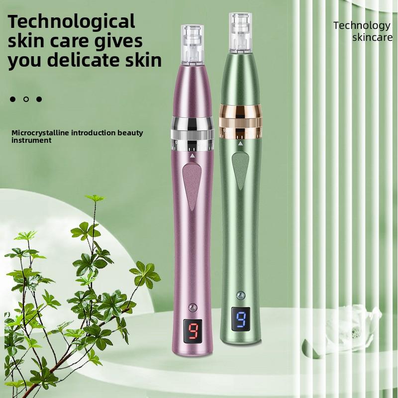 Microcrystalline Introducer Facial Microneedle Introducer Essence Water Light Introducer Infiltration Promotion Beauty Instrument Cross-border