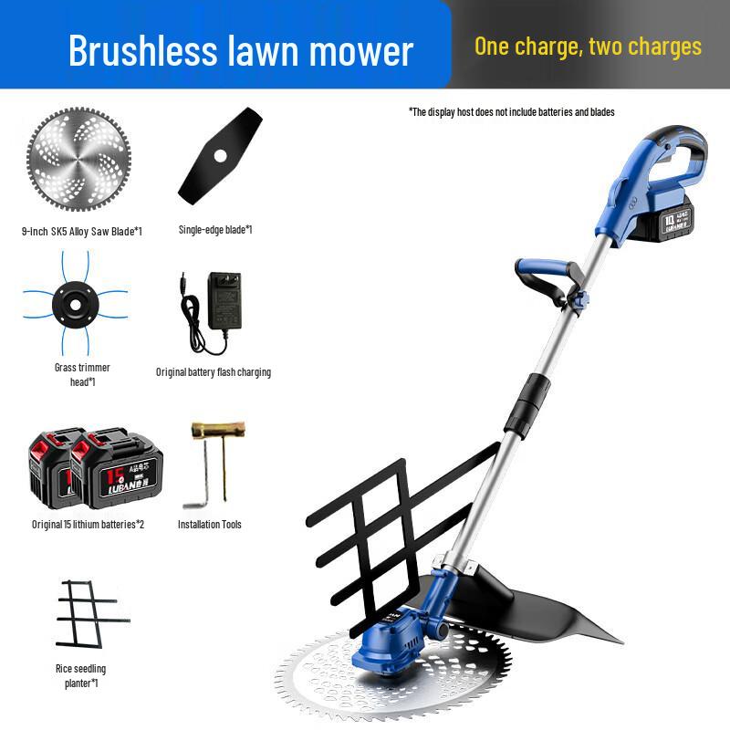 LEPSEN Cordless Electric Weed Trimmer CN plug (adapter included)