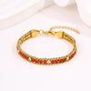 Titanium Steel  High-end Sense, Multi-color Light Luxury Zircon  Does Not Fade, High-value Color Diamond-encrusted  for Girls
