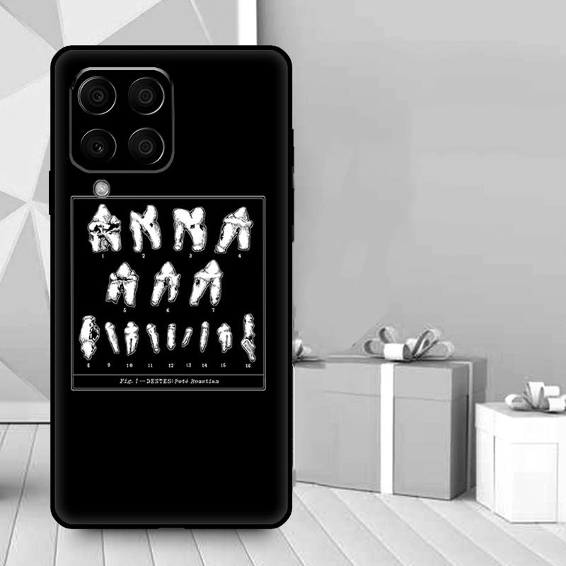 Dentist Tooth Pattern Case For Samsung Galaxy M06 M11 M31 M14 M34 M54 M12 M32 M52 M15 M13 M16 M36 M56 M53 M35 M55