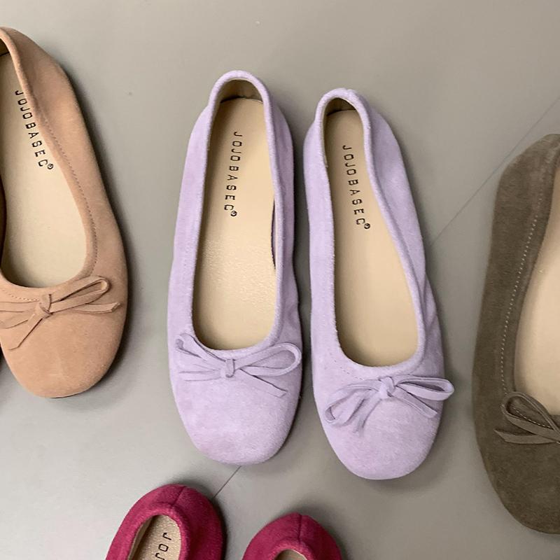 Fashion Flat Shoes for Women 2025 Spring and Autumn Silver Mary Jane Retro French Square Toe Solid Color Plus Size Women's Shoes