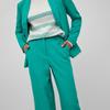 Pantalon large à pinces vert vikamma noos alhambra Femme