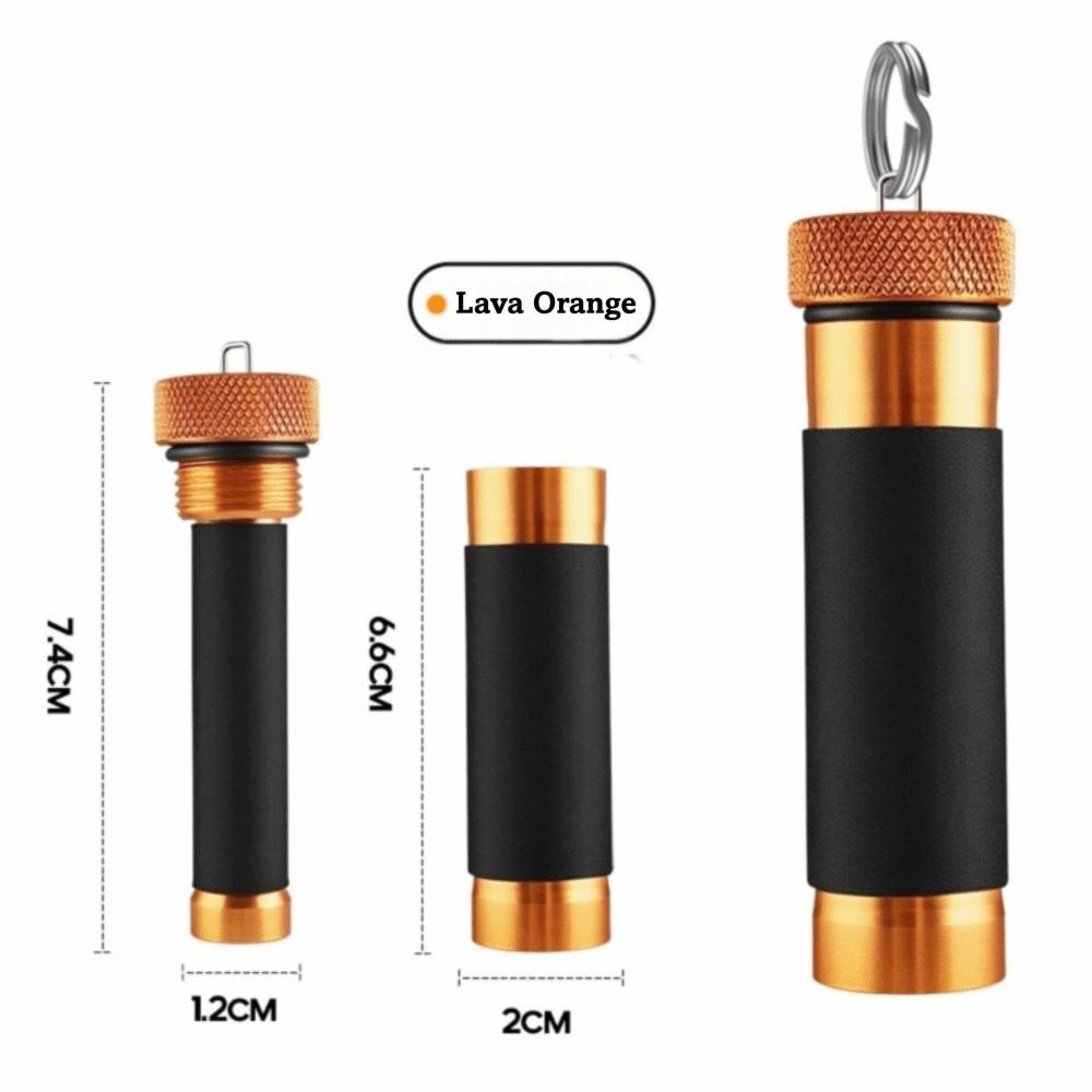 Rubber Anti-Slip Pull Wire Rod Anti-cutting Fishing Knot Winder Line Pull Rod  Fishing Tools оранжевый