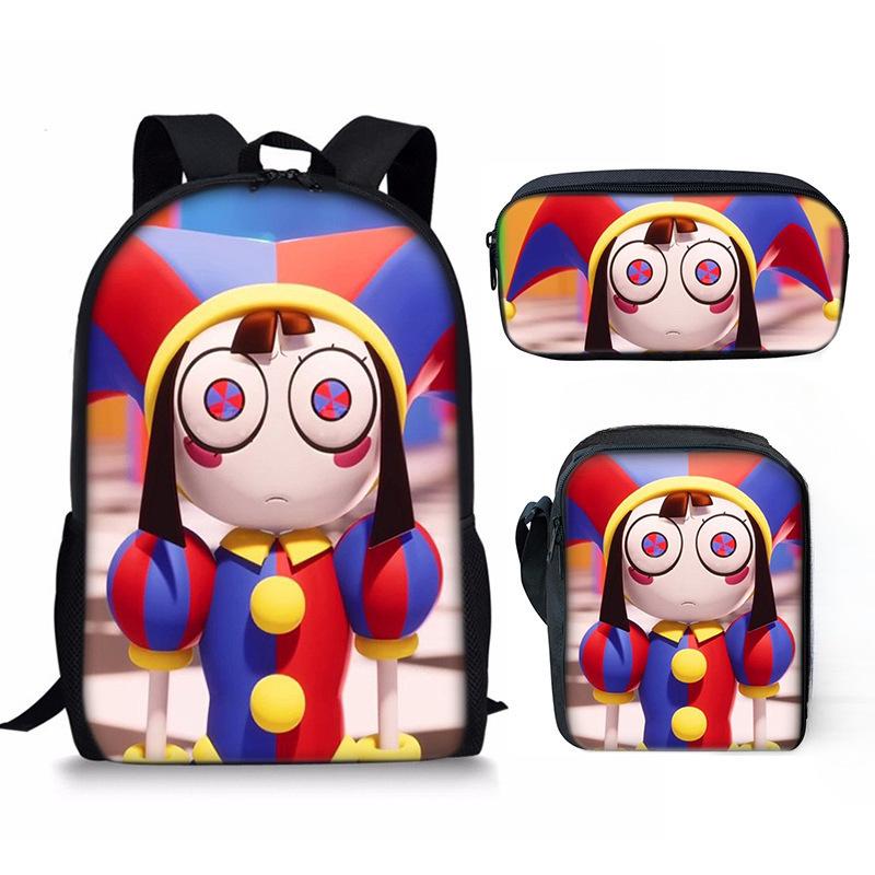 Magic Number Circus Theamazingdigitalcircus Schultasche Ranzen Federmäppchen