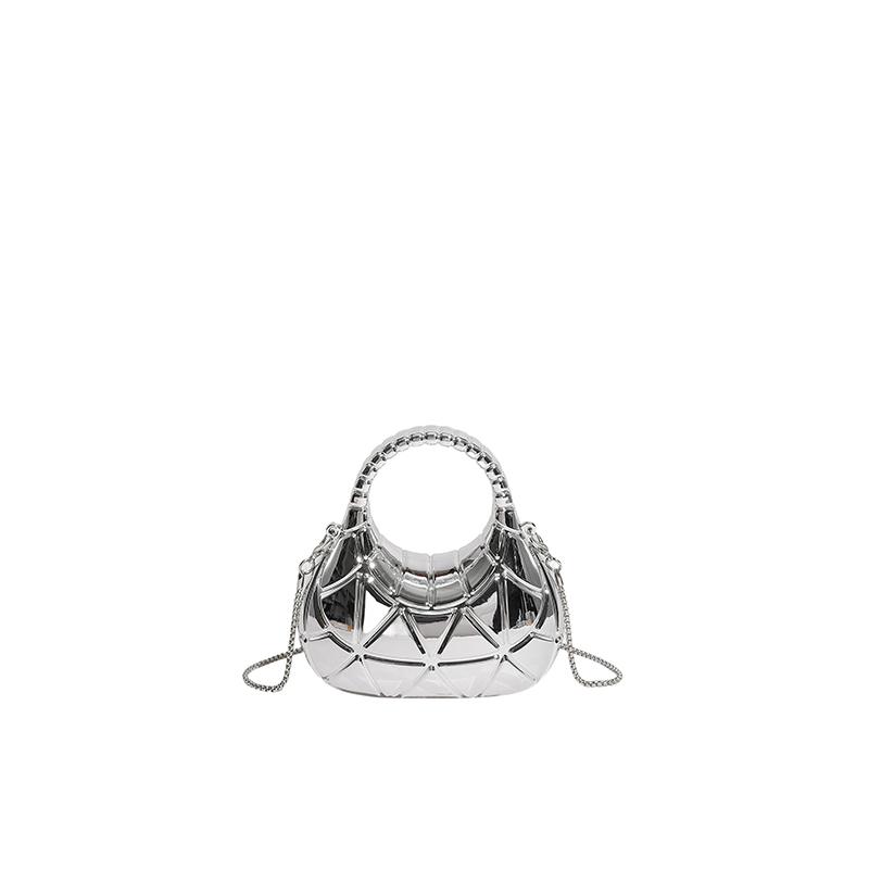 Summer Acrylic Solid Texture Shape Shoulder Bag New Style Sweet Women's Crossbody Bags Advanced Luxurious Daily Matching Handbag