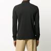 Polo Ralph Lauren Logo Solid Color Embroidered Long Sleeve Polo Shirt Men tops Black 710681126-037