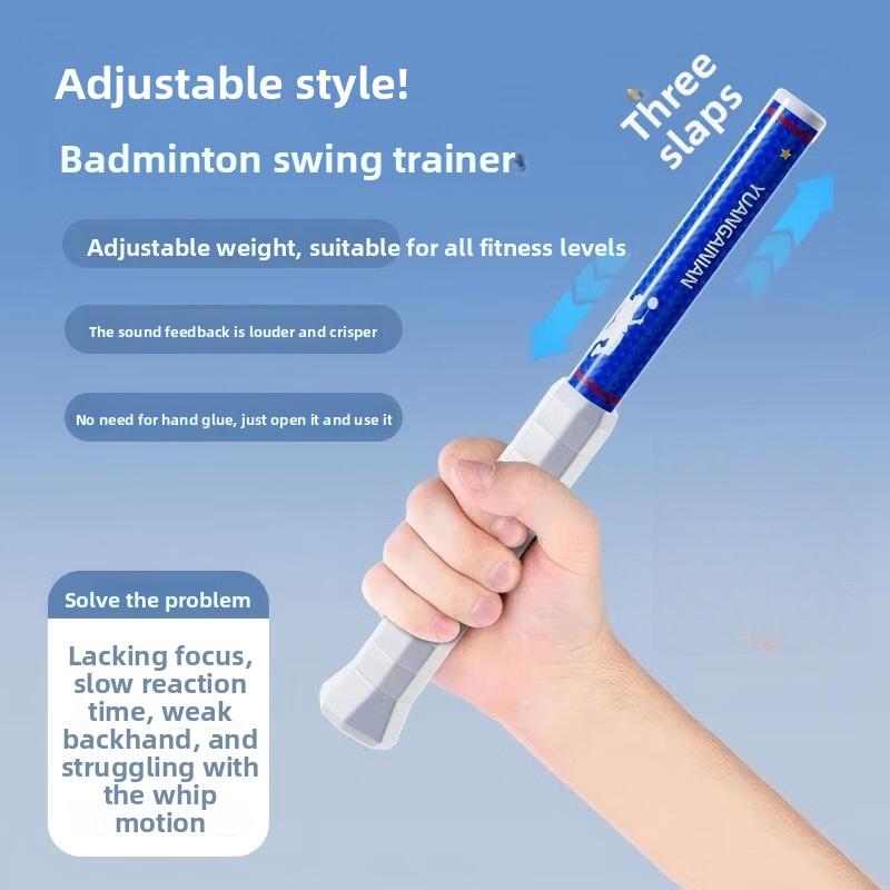 Allenatore di Swing da Badminton Portatile Regolabile Forza Frusta Seconda Generazione