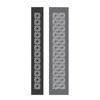 Aluminum Alloy Vents Cover Rectangle 50/80Mm Wide 300Mm Length Air Vent Decor Louver Breathable Mesh Ventilator Grille Cover