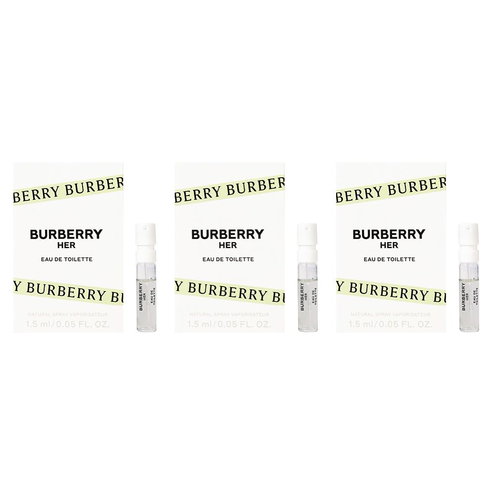 Burberry Flowers And Her Fruit Mini Perfume Sample Set Eau De Toilette 1.5ml/1.5ml*3