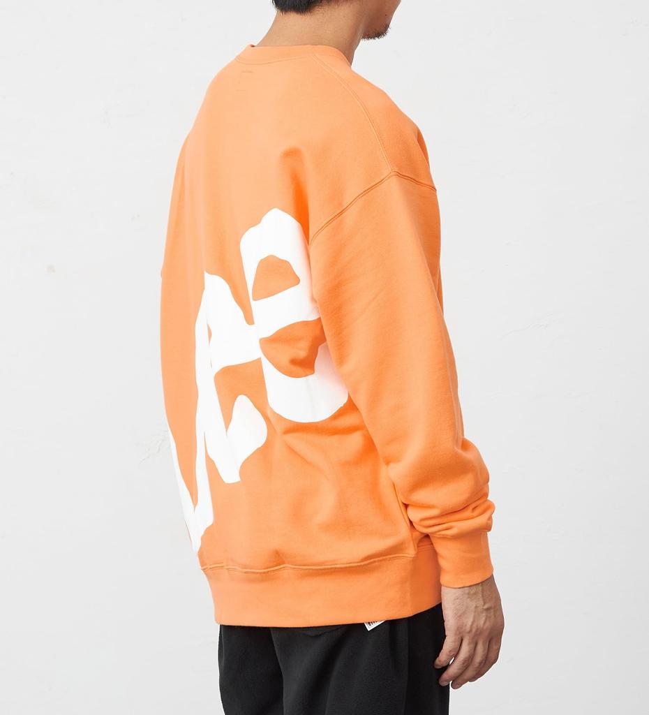 Lee Back Logo Orange Sweatshirt,