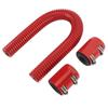 24in Stainless Steel Coolant Radiator Hose Kit Flexible Efficient Cooling Coolant Hose Kit for 1