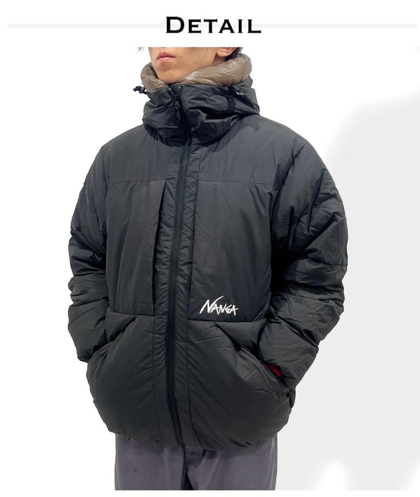 NORTHERN LIGHTS DOWN JACKET Khaki XXL Size [NANGA] ND2441-1A405-C