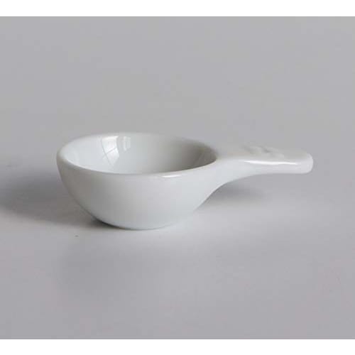 LOLO | Measuring Spoon | Teaspoon | 5ml | Made In Japan | Ceramic | Porcelain | White | White Porcelain |