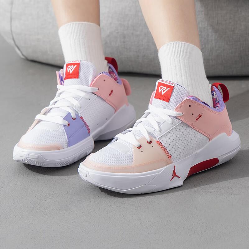 Air Jordan One Take 5 GS White Arctic Punch Purple Pulse University Red FQ3102-100
